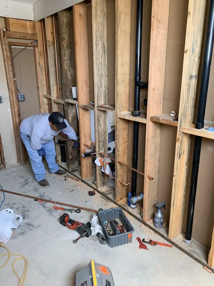 Commercial rough-in plumbing for Water Heater Replacement in Little Hollywood